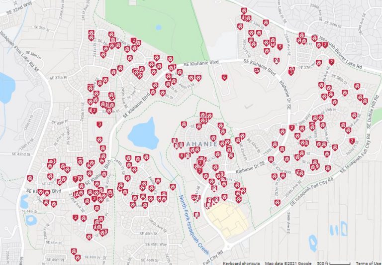 Maps of Klahanie - Bob Richards - Klahanie Real Estate